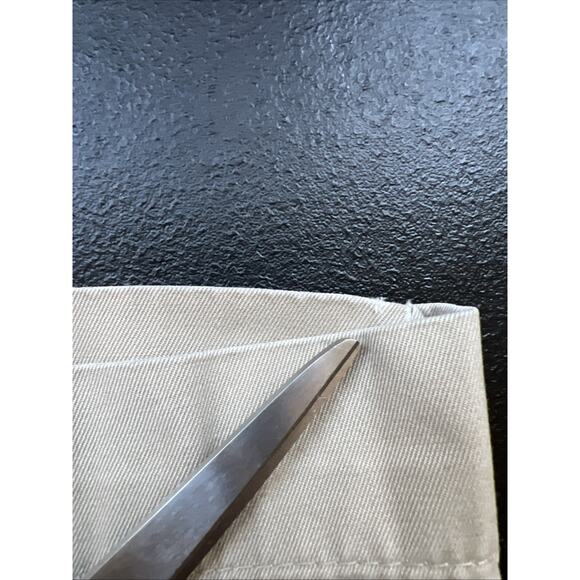 Banana Republic Pant Mens 34X32 Khaki Tan Relaxed Fit Dawson Chino Cotton Preppy - Picture 10 of 12